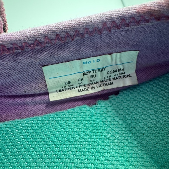 Stride Rite Toddler Girl Size 10.5 Pink and Purple Slide On Dress Shoes Sneakers - Picture 6 of 7